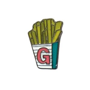 Cartoon Food Enamel Pin