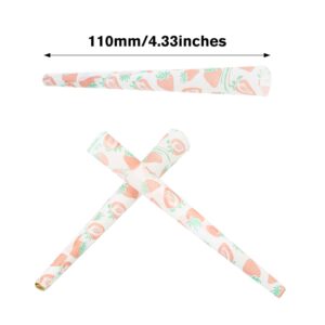 HoneyPuff King Size Strawberry Rolling Cones – 72 Count Textured Paper