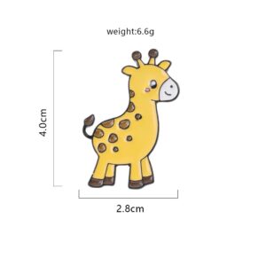 Cartoon Animal Enamel Pin