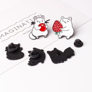 Cute Cat Enamel Pin