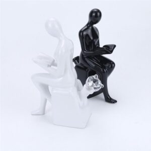 8.3″ Reader-Shaped Ceramic Water Pipe