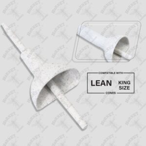Hornet White Wood Pulp Rolling Cones – 72 Pack