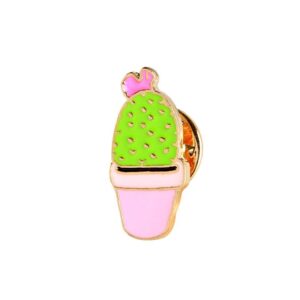 Cute Cactus Enamel Pin