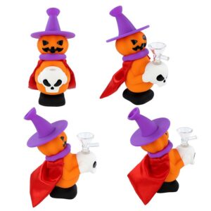 Pumpkin Skull Water Pipe