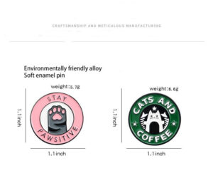 Animal Circle Enamel Pin