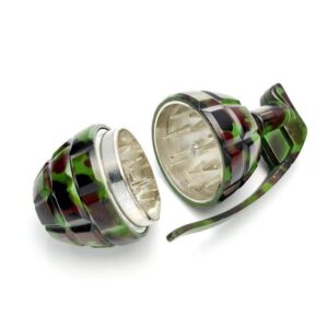 Camouflage Grenade Weed Grinder