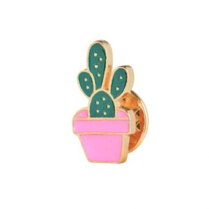 Cute Cactus Enamel Pin