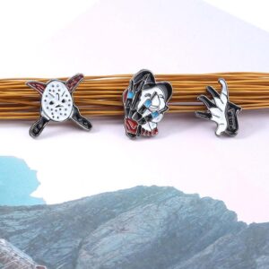 Horror Character Enamel Pin