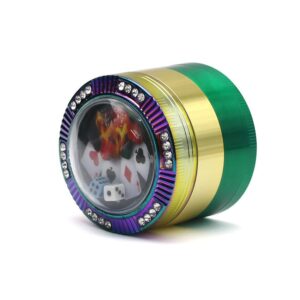 Gamble Zinc Alloy Splicing Weed Grinder 4 Layer