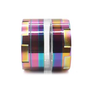 Rainbow Zinc Alloy Herb Grinder