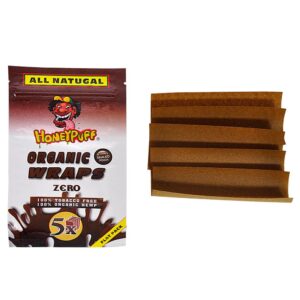 HoneyPuff Natural Organic Rolling Papers – 50 Packs