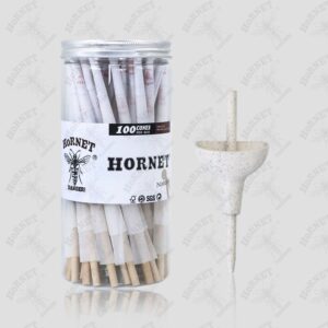 Hornet White Wood Pulp Rolling Cones – 72 Pack