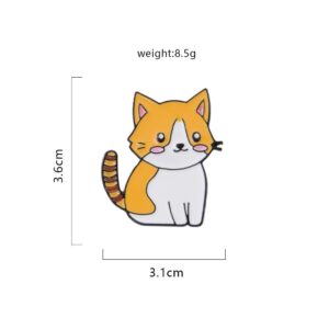 Cartoon Animal Enamel Pin