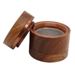 Wood Aluminum Alloy Weed Grinder