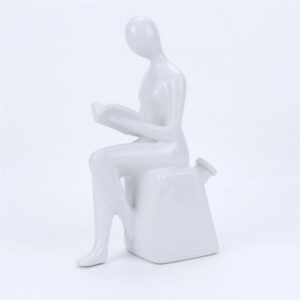 8.3″ Reader-Shaped Ceramic Water Pipe