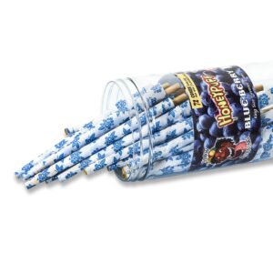 HoneyPuff King Size Blueberry Rolling Cones – 72 Count Textured Paper