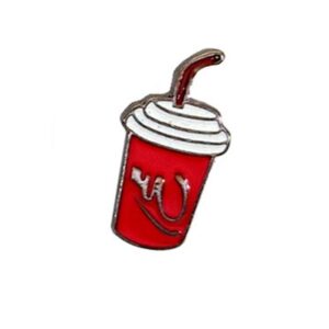 Cartoon Food Enamel Pin