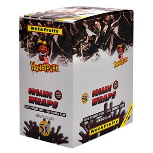 HoneyPuff Chocolate Organic Rolling Papers – 50 Packs