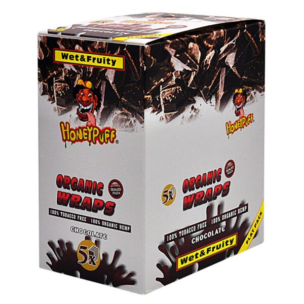 HoneyPuff Chocolate Organic Rolling Papers – 50 Packs