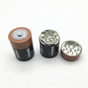 Battery Zinc Alloy Weed Grinder 3 Layer