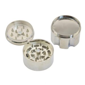 Bullet Clip Zinc Alloy Weed Grinder 3 Layer