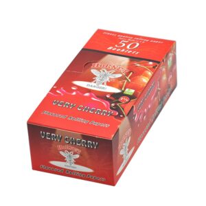Cherry Flavor Rolling Paper Box of 50 Booklets/2500 sheets
