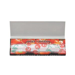 Cherry Flavor Rolling Paper Box of 50 Booklets/2500 sheets
