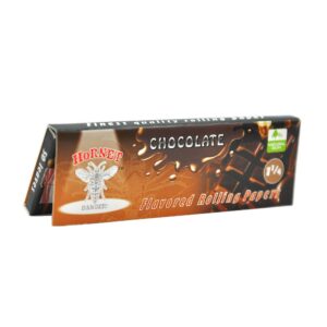 Hornet Chocolate Flavored Rolling Paper Box of 50 Booklets/2500 sheets