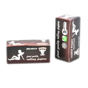 Hornet 5m Beauty Pattern Natural Rolling Paper 5 Rolls Box of 24 Rolls