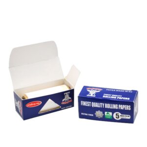 Hornet 5m Natural Unrefined Organic Rolling Paper Box of 24 Rolls
