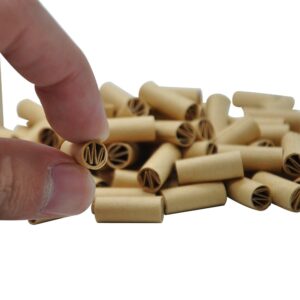 Hornet Brown Natural Unrefined Pre- Rolled Tips 1 Box of 120 Pre-Tips