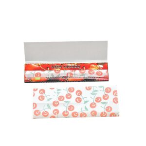 Hornet Kingsize Cherry Flavored Rolling Paper Box of 25 Booklets/800 sheets