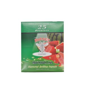 Hornet Kingsize Watermelon Flavored Rolling Paper Box of 25 Booklets/800 sheets