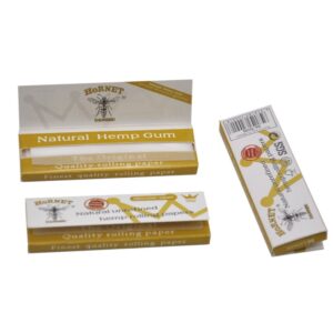 Hornet Natural Gum Rolling Paper Box of 50 Booklets/2500 sheets