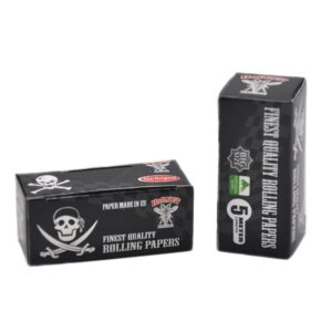 Hornet 5m Skull Pattern Rolling Paper Box of 24 Rolls