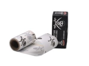 Hornet 5m Skull Pattern Rolling Paper Box of 24 Rolls