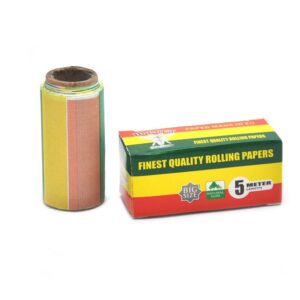 Reggae Pattern Rolling Paper Box of 24 Rolls