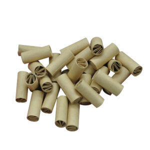 Natural Unrefined Rolling Paper Filter Tips – 7mm M-Shape Pre-Rolled Tips （120 Tips）