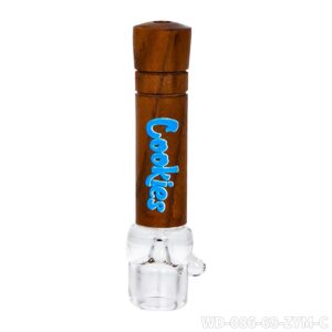 2.64″  COOKIES Wood Weed Pipe