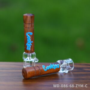 2.64″  COOKIES Wood Weed Pipe