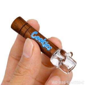 2.64″  COOKIES Wood Weed Pipe